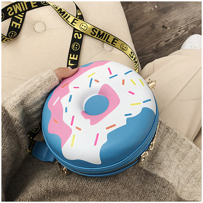 Jewelry WholesaleWholesale doughnut parent-child round shoulder bag JDC-SD-LS004 Shoulder Bags 凌速 %variant_option1% %variant_option2% %variant_option3%  Factory Price JoyasDeChina Joyas De China