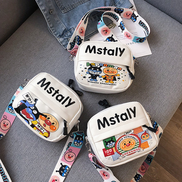 Wholesale PU Funny Ugly Cute Cartoon Cute Graffiti Shoulder Bag MOQ≥3 JDC-SD-Fangguan002