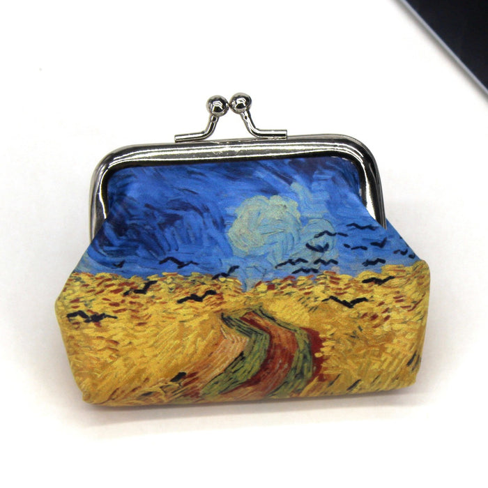 Wholesale Vintage Creative Print Ladies Coin Purse JDC-WT-QWang001