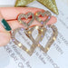 Jewelry WholesaleWholesale diamond-set double heart alloy earrings JDC-ES-Shuangd004 Earrings 双笛 %variant_option1% %variant_option2% %variant_option3%  Factory Price JoyasDeChina Joyas De China