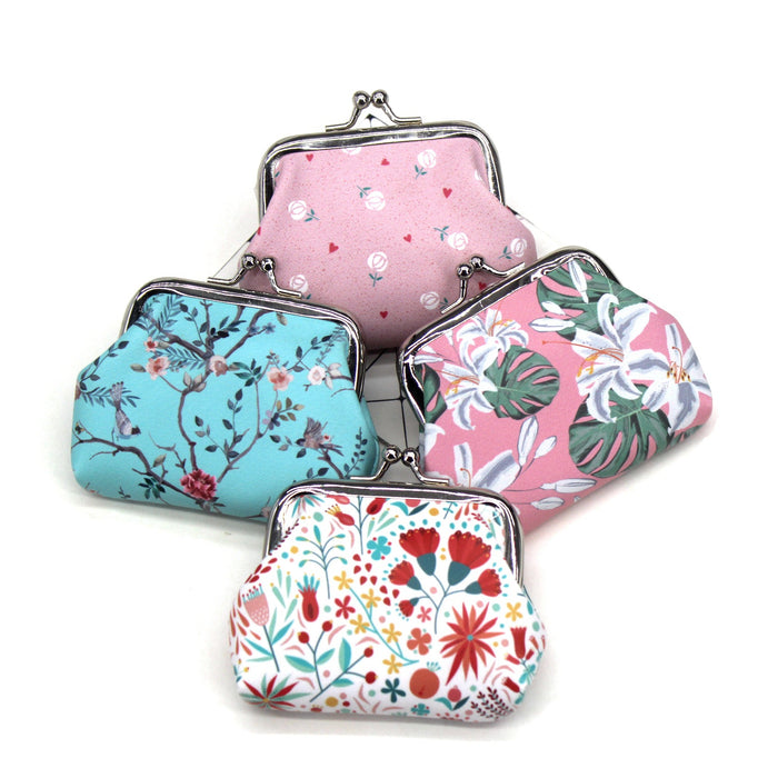 Wholesale Small Fresh Flower Coin Purse Student Small Wallet JDC-WT-QWang004