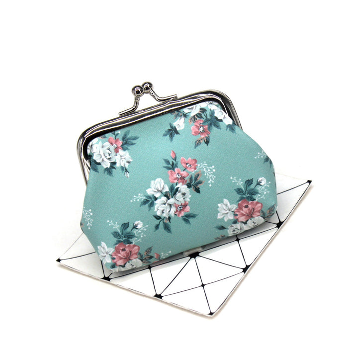 Wholesale Small Fresh Flower Coin Purse Student Small Wallet JDC-WT-QWang004