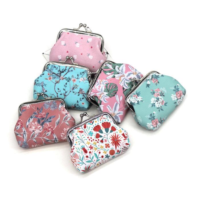 Wholesale Small Fresh Flower Coin Purse Student Small Wallet JDC-WT-QWang004