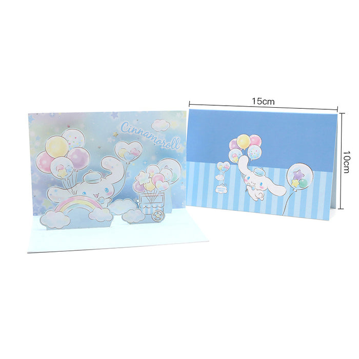 Wholesale Greeting Card Stereo Creative Gift Universal Blessing Message Card Greeting Card MOQ≥10 JDC-GC-LiD005