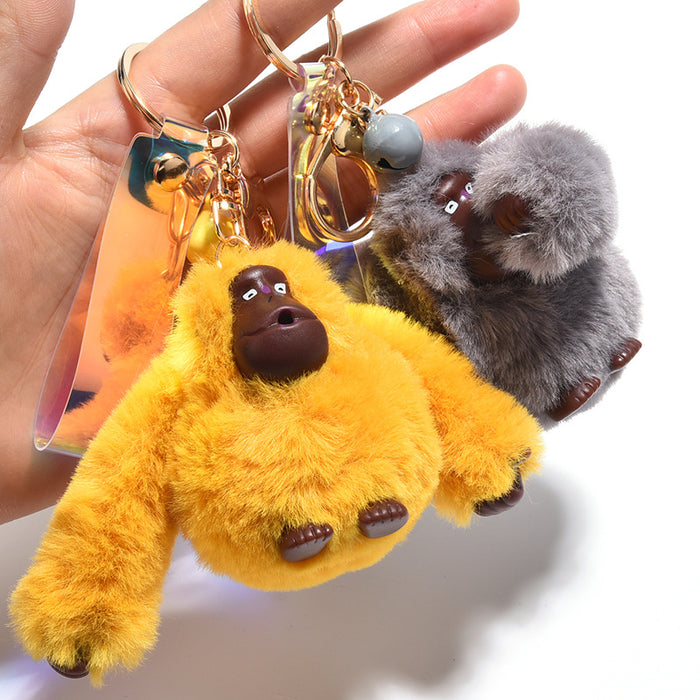 Wholesale Cute Gorilla Plush Keychain JDC-KC-Chongr006