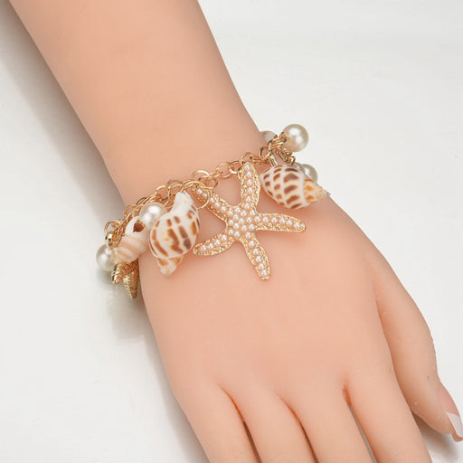 Jewelry WholesaleWholesale tidal ocean Bohemian wind Bracelet starfish shell bracelet JDC-BT-XYing007 Bracelet 欣滢 %variant_option1% %variant_option2% %variant_option3%  Factory Price JoyasDeChina Joyas De China