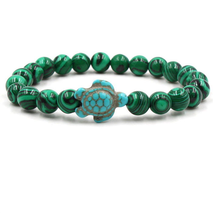 Jewelry WholesaleWholesale black gall stone turquoise agate turtle volcanic stone bracelet JDC-BT-ML055 Bracelet 米伦 %variant_option1% %variant_option2% %variant_option3%  Factory Price JoyasDeChina Joyas De China