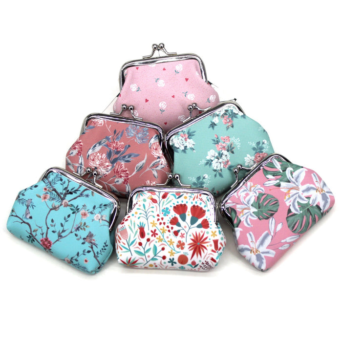 Wholesale Small Fresh Flower Coin Purse Student Small Wallet JDC-WT-QWang004