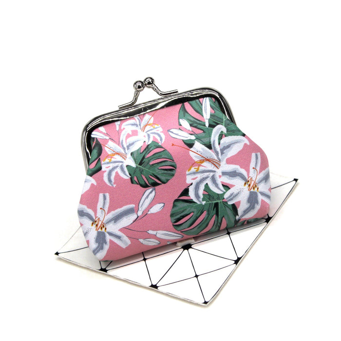 Wholesale Small Fresh Flower Coin Purse Student Small Wallet JDC-WT-QWang004