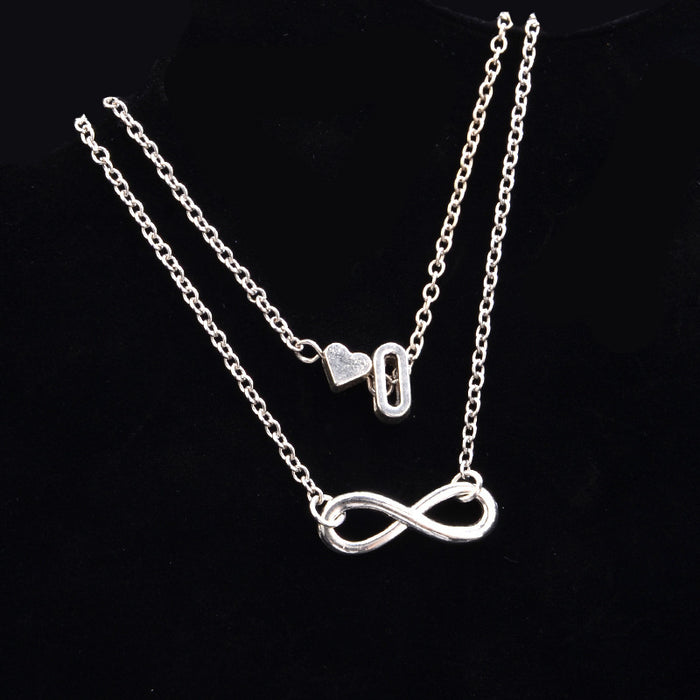 Wholesale love 26 letter alloy anklet JDC-AS-ZW007