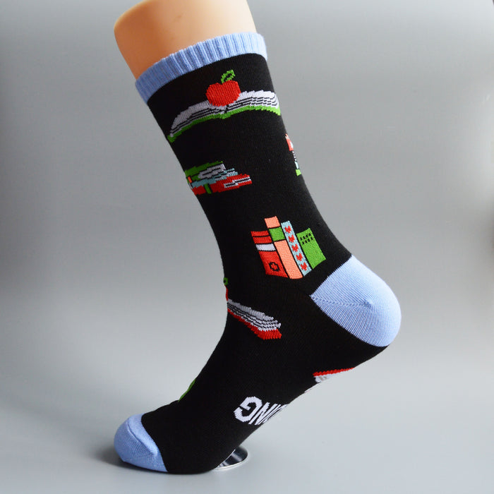 Wholesale Socks Cotton Christmas Printed Letter Socks JDC-SK-YunD001