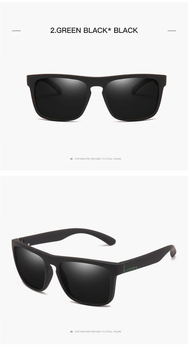 Wholesale Men's Sports Polarized Sunglasses Large Frame Square JDC-SG-JunY004