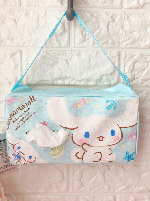 Wholesale Car Accessories Canvas Cute Cartoon Ornament Car Tissue Box (S) JDC-CA-Kameng003