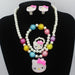 Jewelry WholesaleWholesale Girls Necklace Bracelet Four Piece KT Cat Jewelry Set MOQ≥3 JDC-NE-Shangd004 Necklaces 双德 %variant_option1% %variant_option2% %variant_option3%  Factory Price JoyasDeChina Joyas De China