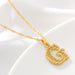 Jewelry WholesaleWholesale 26 English letters gold-plated 18K vacuum electroplating Necklace JDC-NE-MJ003 Necklaces 萌葭 %variant_option1% %variant_option2% %variant_option3%  Factory Price JoyasDeChina Joyas De China