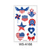 Jewelry WholesaleWholesale American Independence Day Waterproof Tattoo Stickers JDC-TS-XLM003 Sticker 星里美 %variant_option1% %variant_option2% %variant_option3%  Factory Price JoyasDeChina Joyas De China