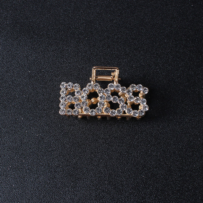 Jewelry WholesaleWholesale alloy English letter point drill hairpin JDC-HC-JE001 Hair Clips 璟恩 %variant_option1% %variant_option2% %variant_option3%  Factory Price JoyasDeChina Joyas De China