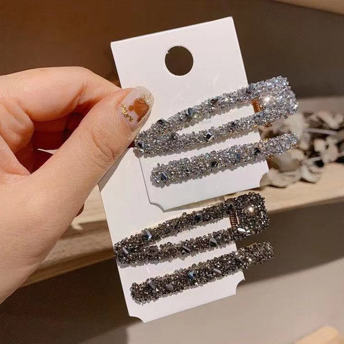 Jewelry WholesaleWholesale light luxury crystal BB clip simple girl hairpin JDC-HC-LiS005 Hair Clips 栎尚 %variant_option1% %variant_option2% %variant_option3%  Factory Price JoyasDeChina Joyas De China