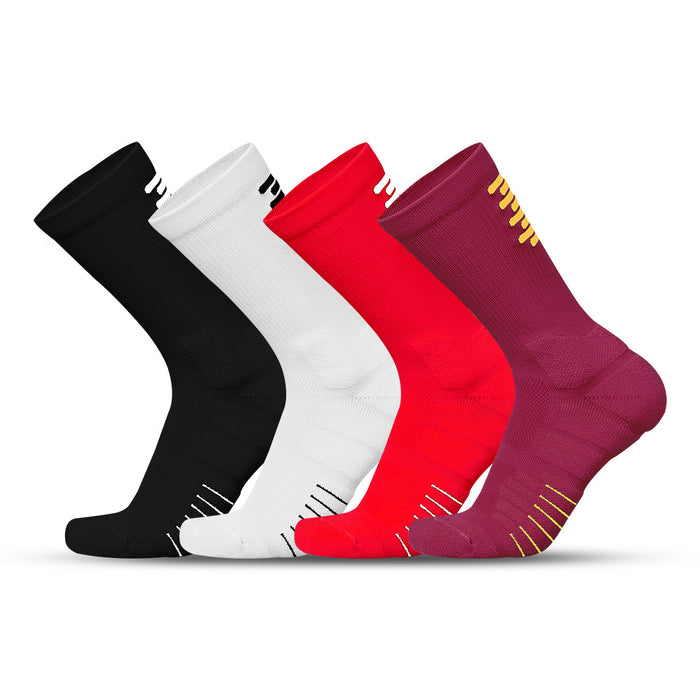 Wholesale men's mid-tube elite basketball socks JDC-SK-MeiKS003