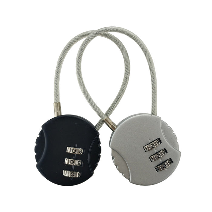 Wholesale Zinc Alloy Steel Wire Rope Combination Lock Anti-theft Lock JDC-LC-JSheng002