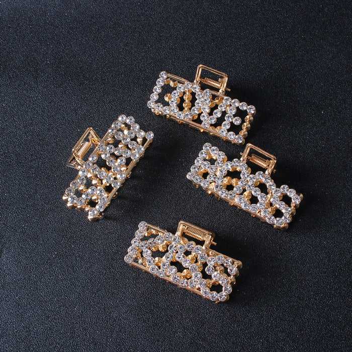 Jewelry WholesaleWholesale alloy English letter point drill hairpin JDC-HC-JE001 Hair Clips 璟恩 %variant_option1% %variant_option2% %variant_option3%  Factory Price JoyasDeChina Joyas De China