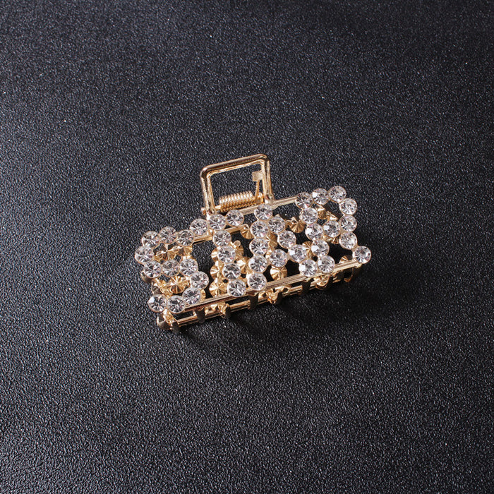 Jewelry WholesaleWholesale alloy English letter point drill hairpin JDC-HC-JE001 Hair Clips 璟恩 %variant_option1% %variant_option2% %variant_option3%  Factory Price JoyasDeChina Joyas De China