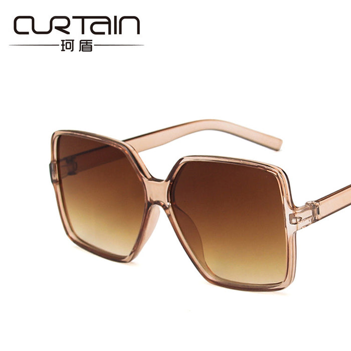 Wholesale Square Big Frame Sunglasses Street Shooting JDC-SG-KD165