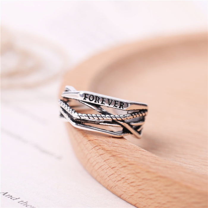 Wholesale S925 Silver Thai Silver Ring JDC-RS-CanD004