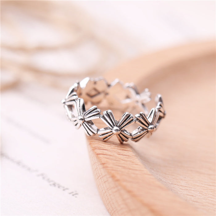 Wholesale S925 Silver Thai Silver Ring JDC-RS-CanD004