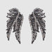 Jewelry WholesaleWholesale Wings Alloy Rhinestone Glass Earrings JDC-ES-ZhanS002 Earrings 瞻盛 %variant_option1% %variant_option2% %variant_option3%  Factory Price JoyasDeChina Joyas De China