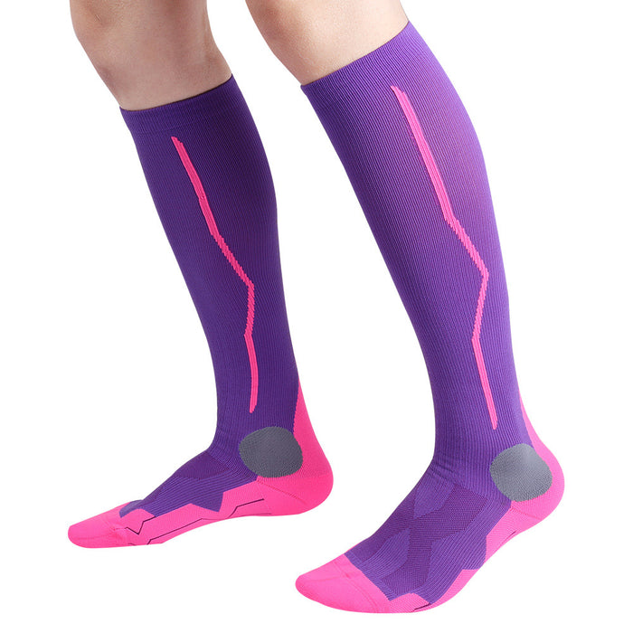 Wholesale long tube compression socks compression socks elastic calf socks terry sports compression socks JDC-SK-MeiKS001