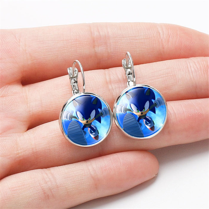 Jewelry WholesaleWholesale Cartoon Iron Glass Earrings JDC-ES-NH007 Earrings 柠和 %variant_option1% %variant_option2% %variant_option3%  Factory Price JoyasDeChina Joyas De China