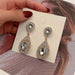 Jewelry WholesaleWholesale diamond-set teardrop alloy earrings JDC-ES-Shuangd005 Earrings 双笛 %variant_option1% %variant_option2% %variant_option3%  Factory Price JoyasDeChina Joyas De China