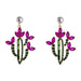 Jewelry WholesaleWholesale Cactus Alloy Set Color Rhinestone Retro Style Earrings JDC-ES-Hemin007 Earrings 和鸣 %variant_option1% %variant_option2% %variant_option3%  Factory Price JoyasDeChina Joyas De China