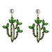 Jewelry WholesaleWholesale Cactus Alloy Set Color Rhinestone Retro Style Earrings JDC-ES-Hemin007 Earrings 和鸣 %variant_option1% %variant_option2% %variant_option3%  Factory Price JoyasDeChina Joyas De China