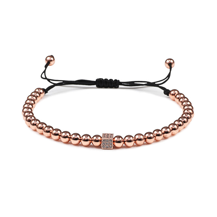 Jewelry WholesaleWholesale copper bead woven Bracelet JDC-BT-JiuJ009 Bracelet 九江 %variant_option1% %variant_option2% %variant_option3%  Factory Price JoyasDeChina Joyas De China