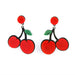 Jewelry WholesaleWholesale Acrylic Fruits Watermelon Cherry Earrings JDC-ES-XNuo001 Earrings 协诺 %variant_option1% %variant_option2% %variant_option3%  Factory Price JoyasDeChina Joyas De China