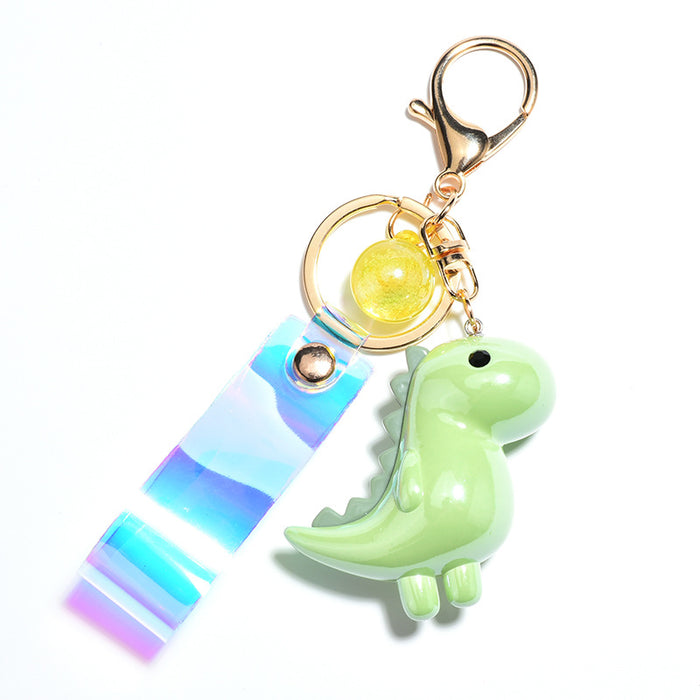 Wholesale Acrylic Cartoon Dinosaur Keychain JDC-KC-JXi004