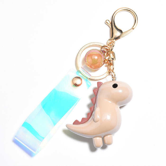 Wholesale Acrylic Cartoon Dinosaur Keychain JDC-KC-JXi004