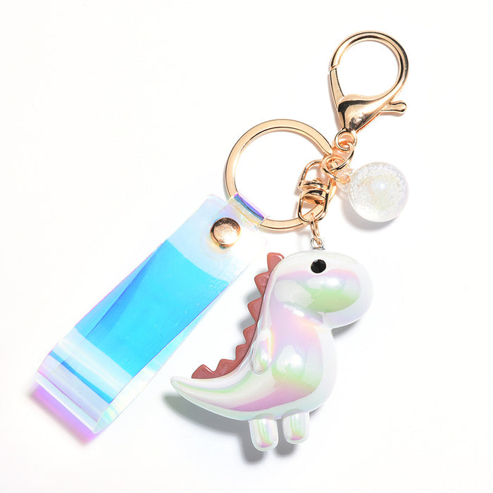 Wholesale Acrylic Cartoon Dinosaur Keychain JDC-KC-JXi004