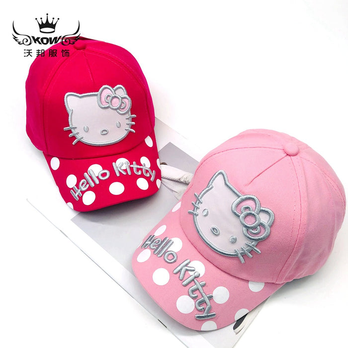 Wholesale cute cartoon cat baseball cap children's cap JDC-FH-WuoB001