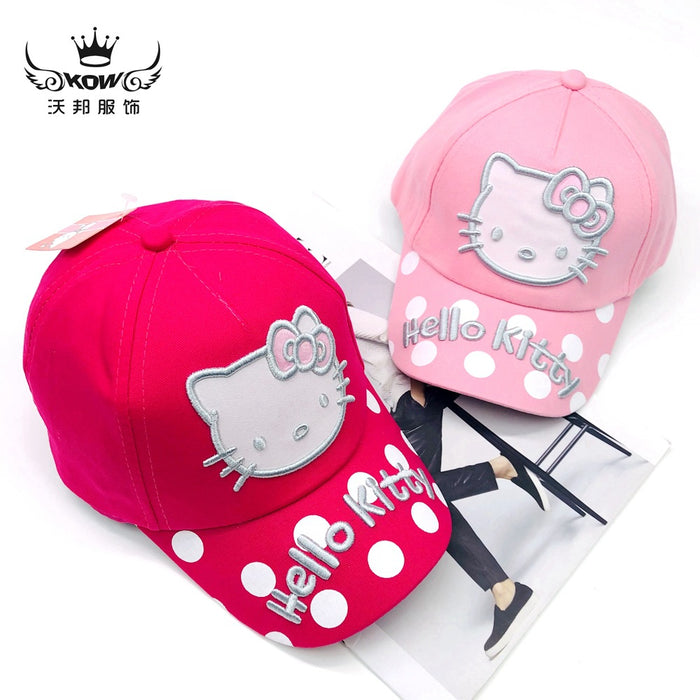 Wholesale cute cartoon cat baseball cap children's cap JDC-FH-WuoB001