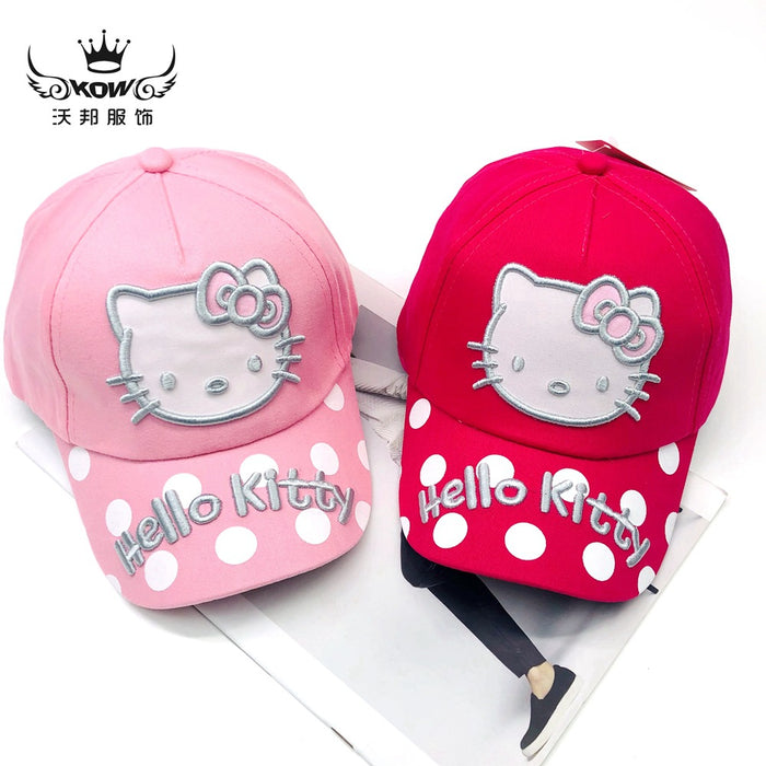 Wholesale cute cartoon cat baseball cap children's cap JDC-FH-WuoB001