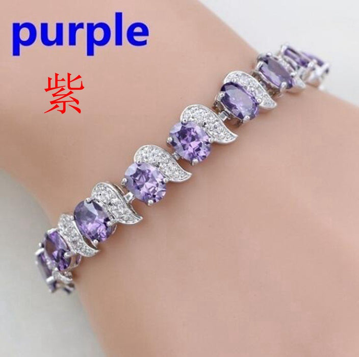 Wholesale Zircon Alloy Bracelet JDC-BT-PuH001