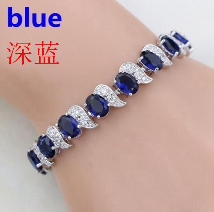 Wholesale Zircon Alloy Bracelet JDC-BT-PuH001