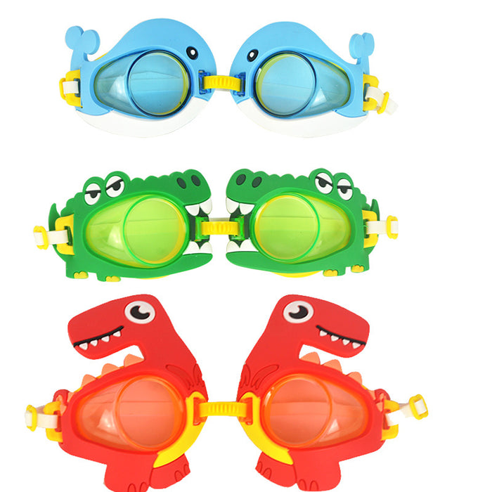 Wholesale Kids Silicone Cartoon Swimming Goggles Diving JDC-FT-Yhj001