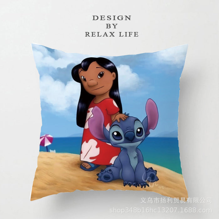 Jewelry WholesaleWholesale cartoon throw pillow baby elephant animal hand-painted print pillowcase MOQ≥3 (M) JDC-PW-Yangli001 Pillowcase 扬利 %variant_option1% %variant_option2% %variant_option3%  Factory Price JoyasDeChina Joyas De China