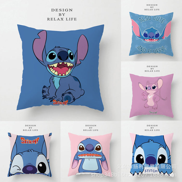 Jewelry WholesaleWholesale cartoon throw pillow baby elephant animal hand-painted print pillowcase MOQ≥3 (M) JDC-PW-Yangli002 Pillowcase 扬利 %variant_option1% %variant_option2% %variant_option3%  Factory Price JoyasDeChina Joyas De China