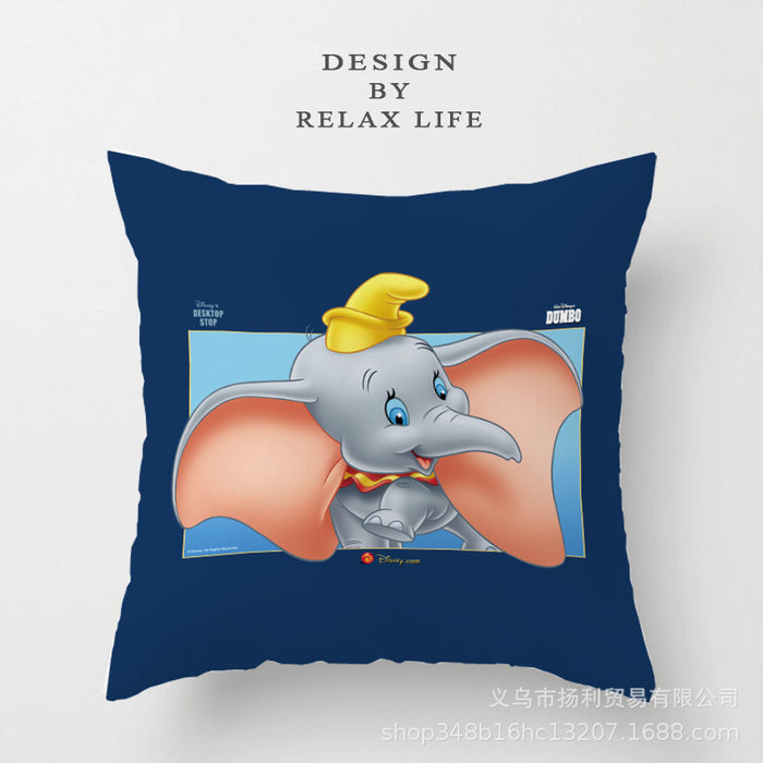 Jewelry WholesaleWholesale cartoon throw pillows baby elephant animal print pillowcase MOQ≥3 (M) JDC-PW-Yangli005 Pillowcase 扬利 %variant_option1% %variant_option2% %variant_option3%  Factory Price JoyasDeChina Joyas De China