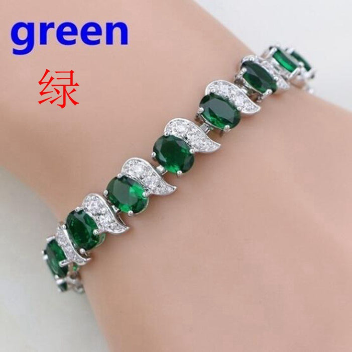 Wholesale Zircon Alloy Bracelet JDC-BT-PuH001